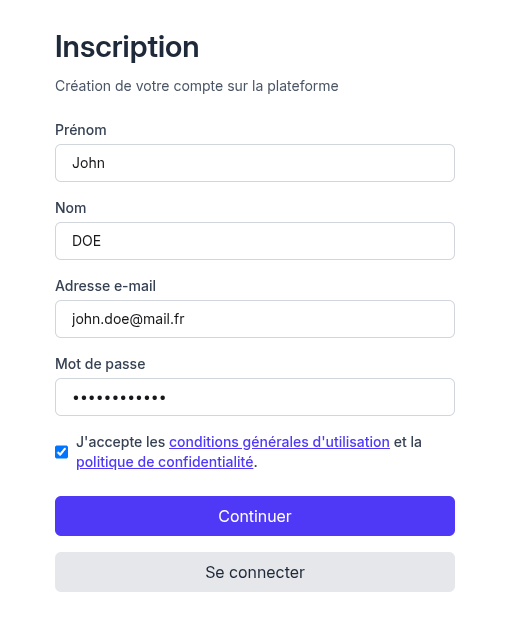 Envoi d'emails groupé